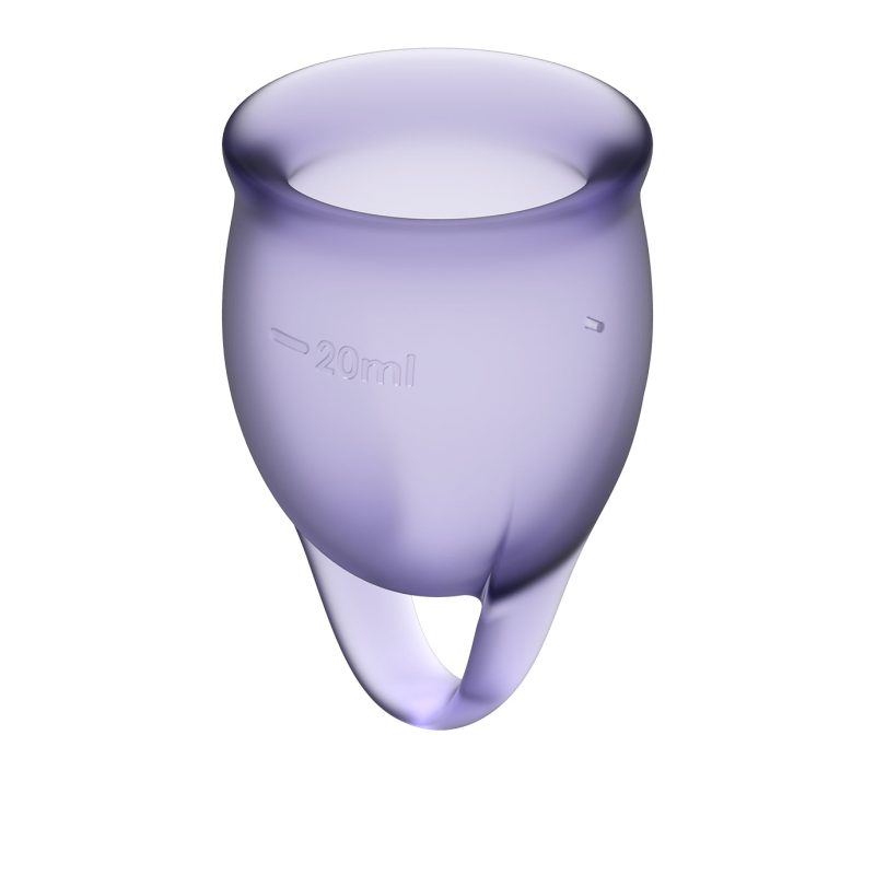 Feel confident Menstrual Cup Lilla 2pcs Lilac - Club X