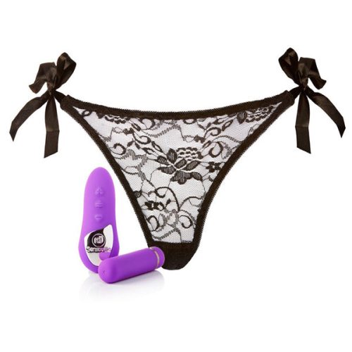 Nu Sensuelle Remote Controlled Pleasure Vibrating Panty Purple - Club X