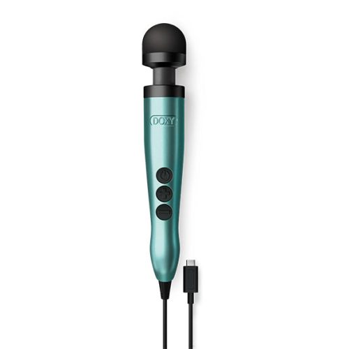 Doxy 3 Usb-C Wand Massager Vibrator Turquoise - Club X