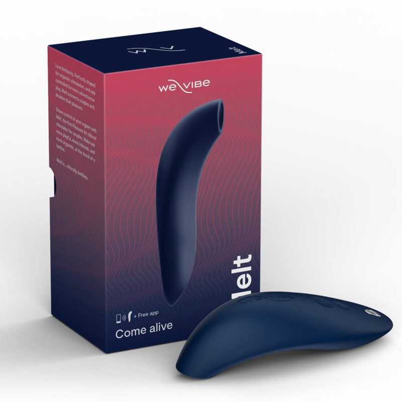 We-Vibe Melt Pleasure Air Stimulator Midnight Blue - Club X