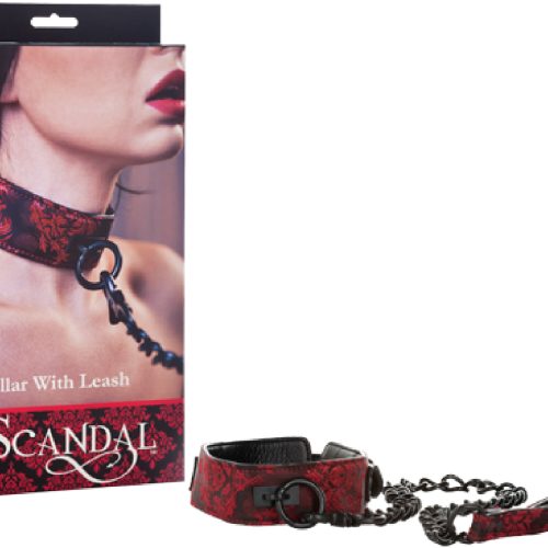 Scandal Collar With Leash Default Title - Club X