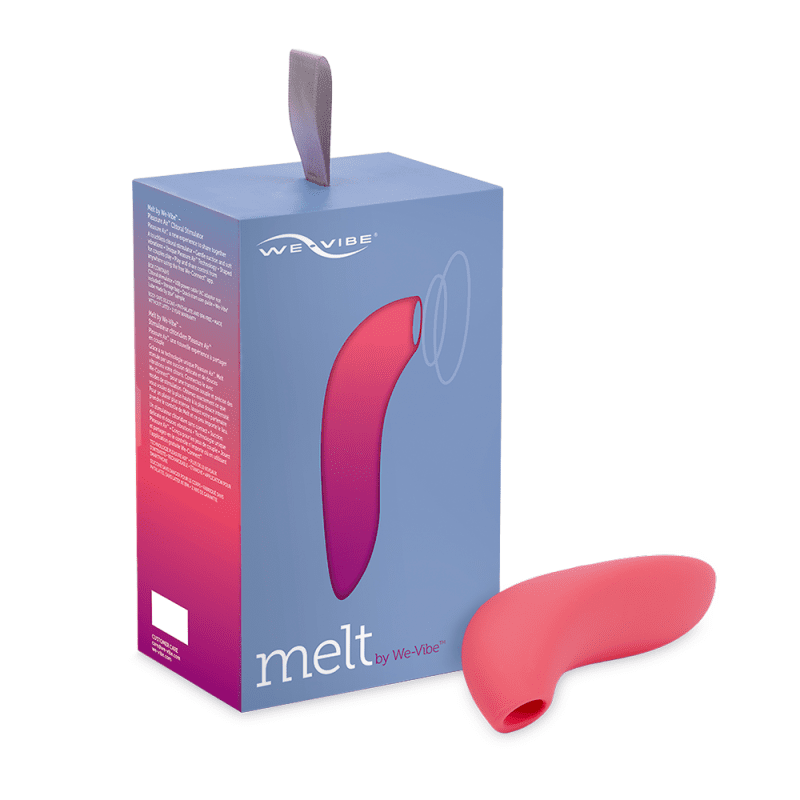 We-Vibe Melt Pleasure Air Stimulator Coral - Club X