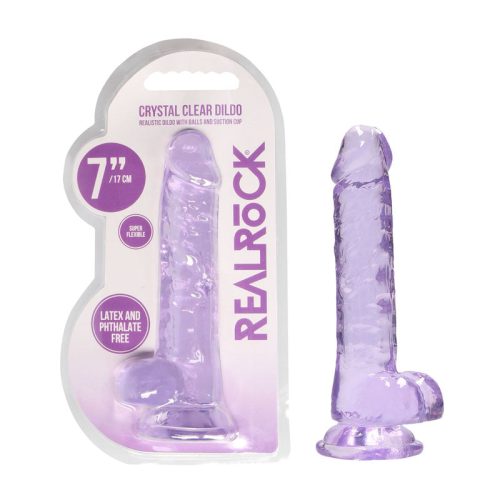 RealRock 7'' Realistic Dildo With Balls Default Title - Club X