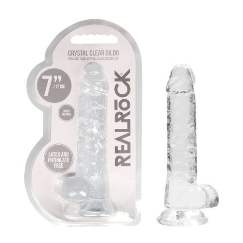 RealRock 7'' Realistic Dildo With Balls Default Title - Club X