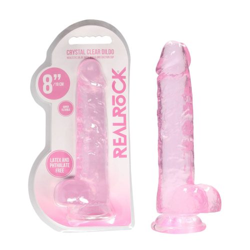 RealRock 8'' Realistic Dildo With Balls Default Title - Club X